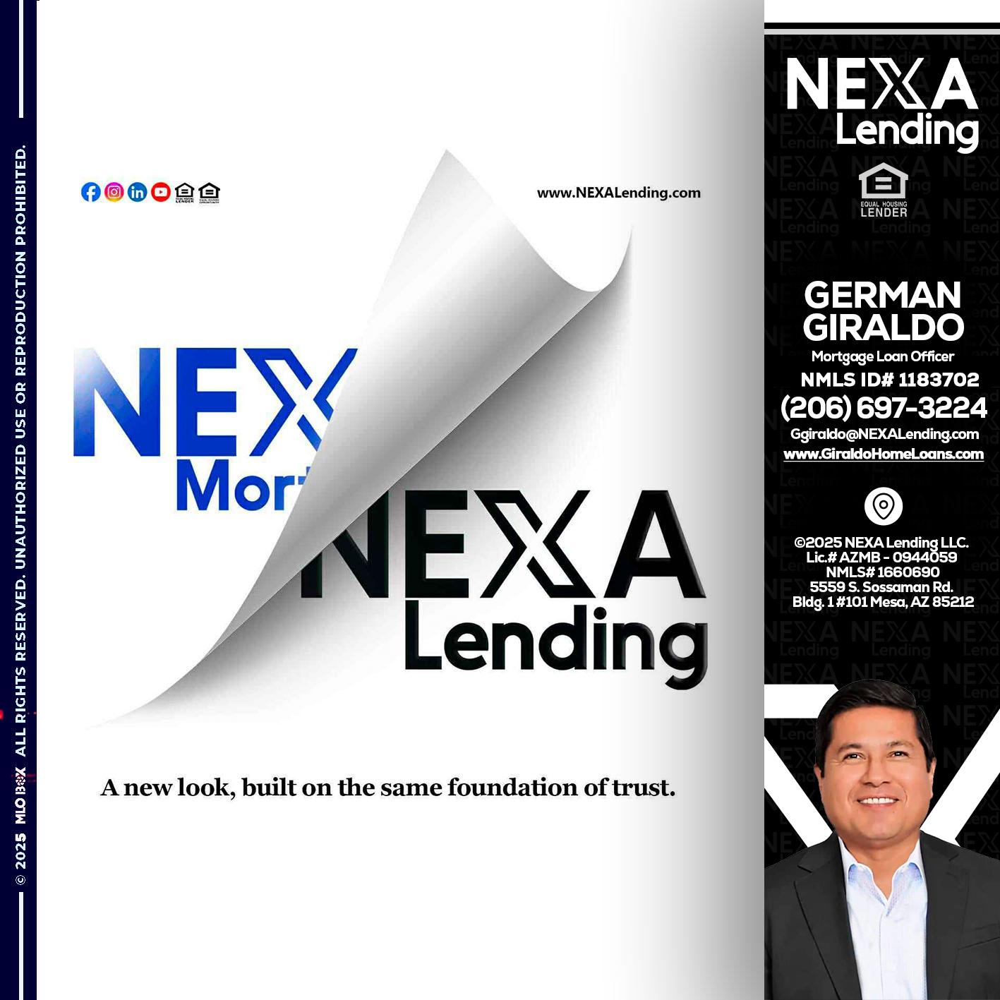 NEXA LENDING - German Giraldo -Mortgage Loan Officer