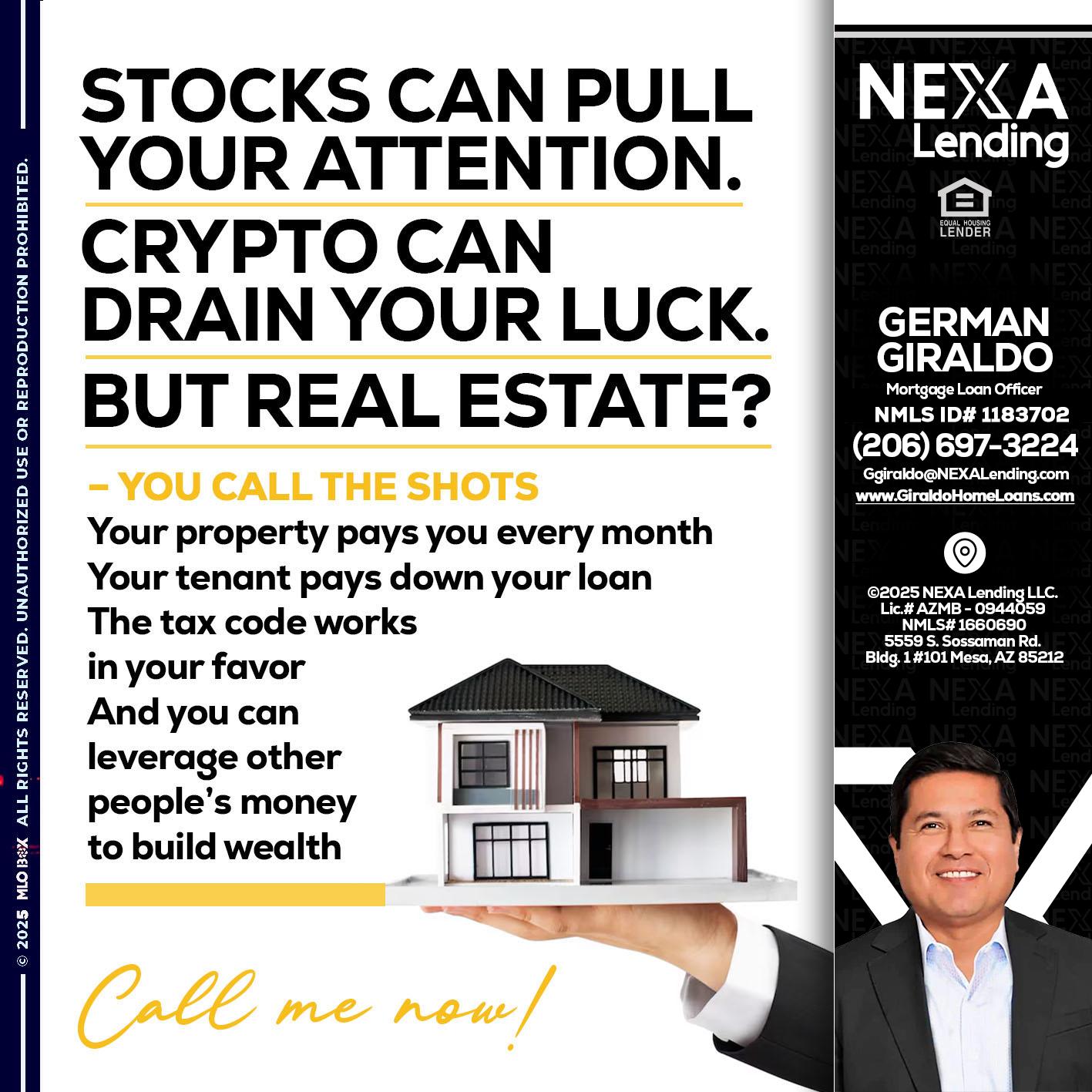STOCK CAN - German Giraldo -Mortgage Loan Officer