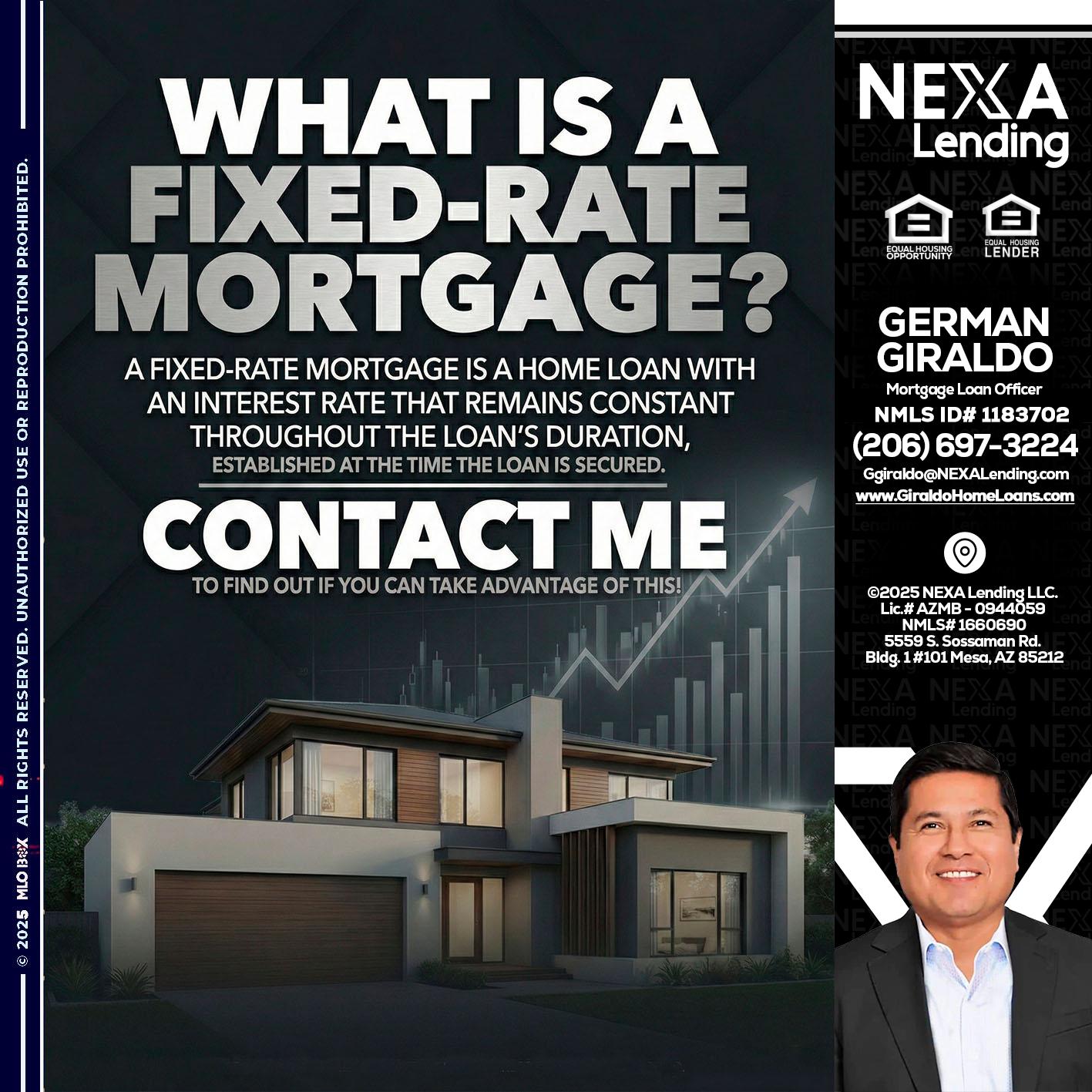 WHAT IS A - German Giraldo -Mortgage Loan Officer