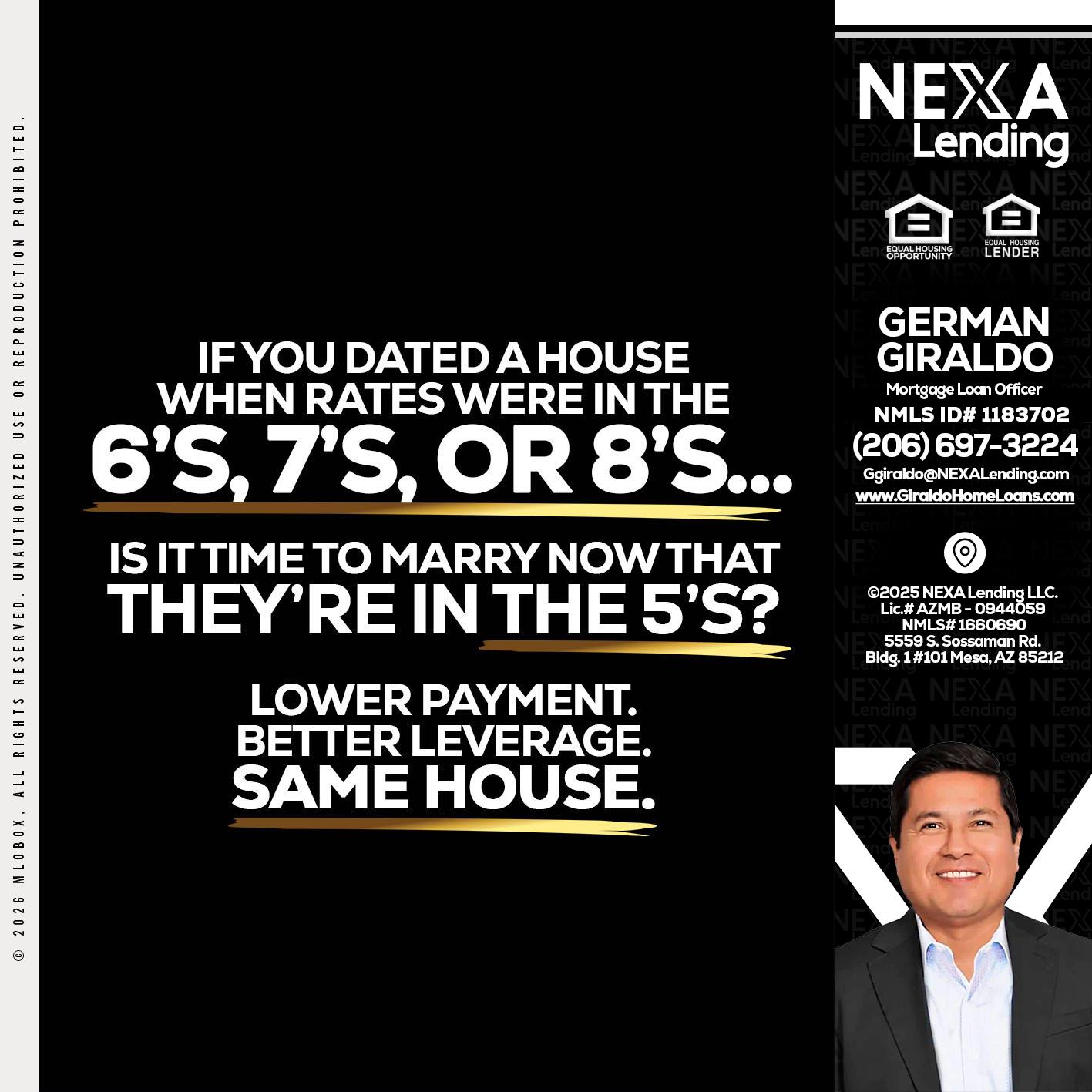 if you dated a house - German Giraldo -Mortgage Loan Officer