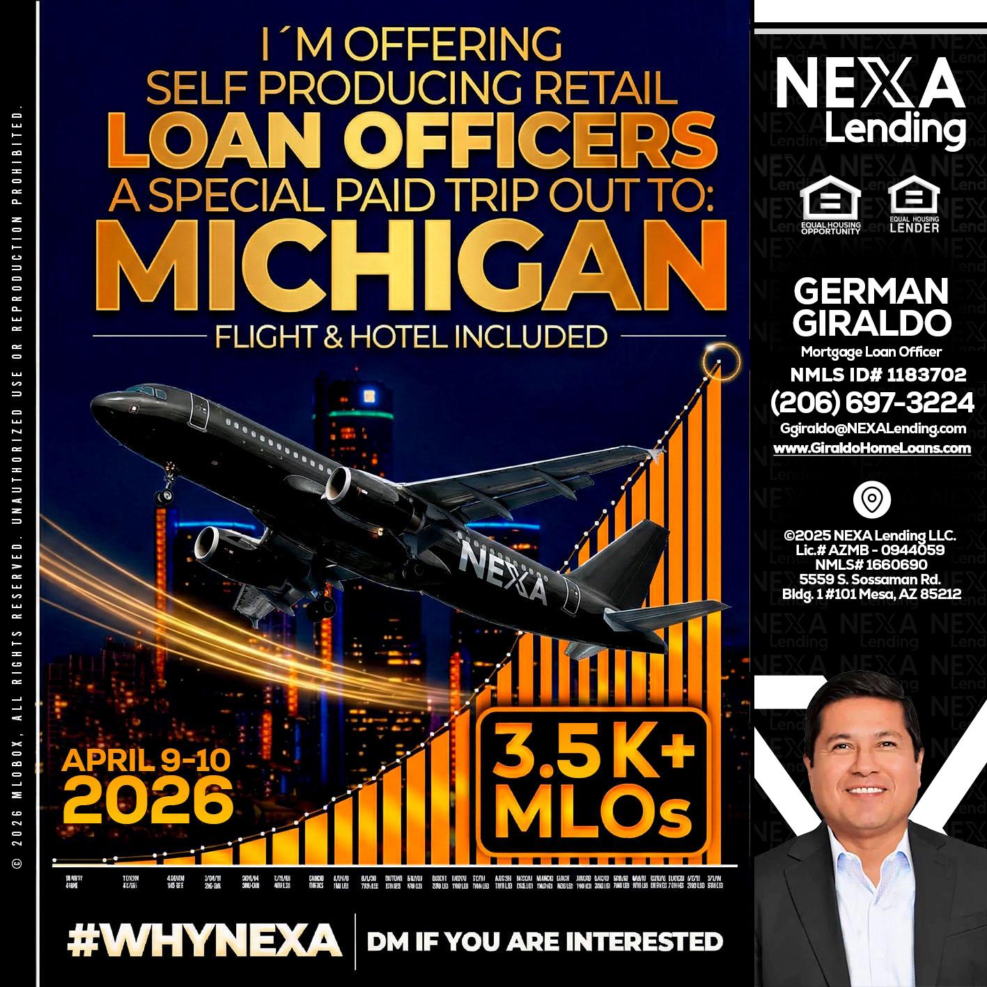 3.5K - German Giraldo -Mortgage Loan Officer