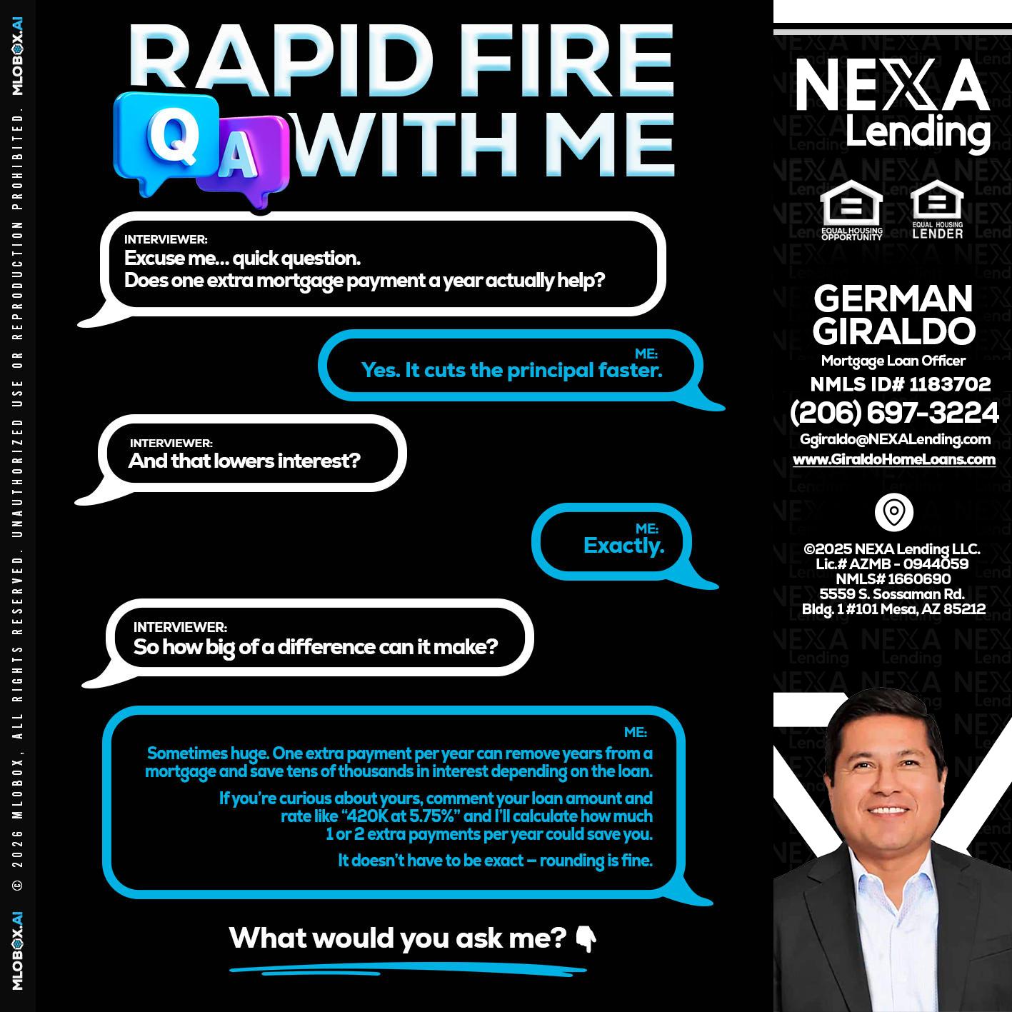 RAPID Q&A - German Giraldo -Mortgage Loan Officer