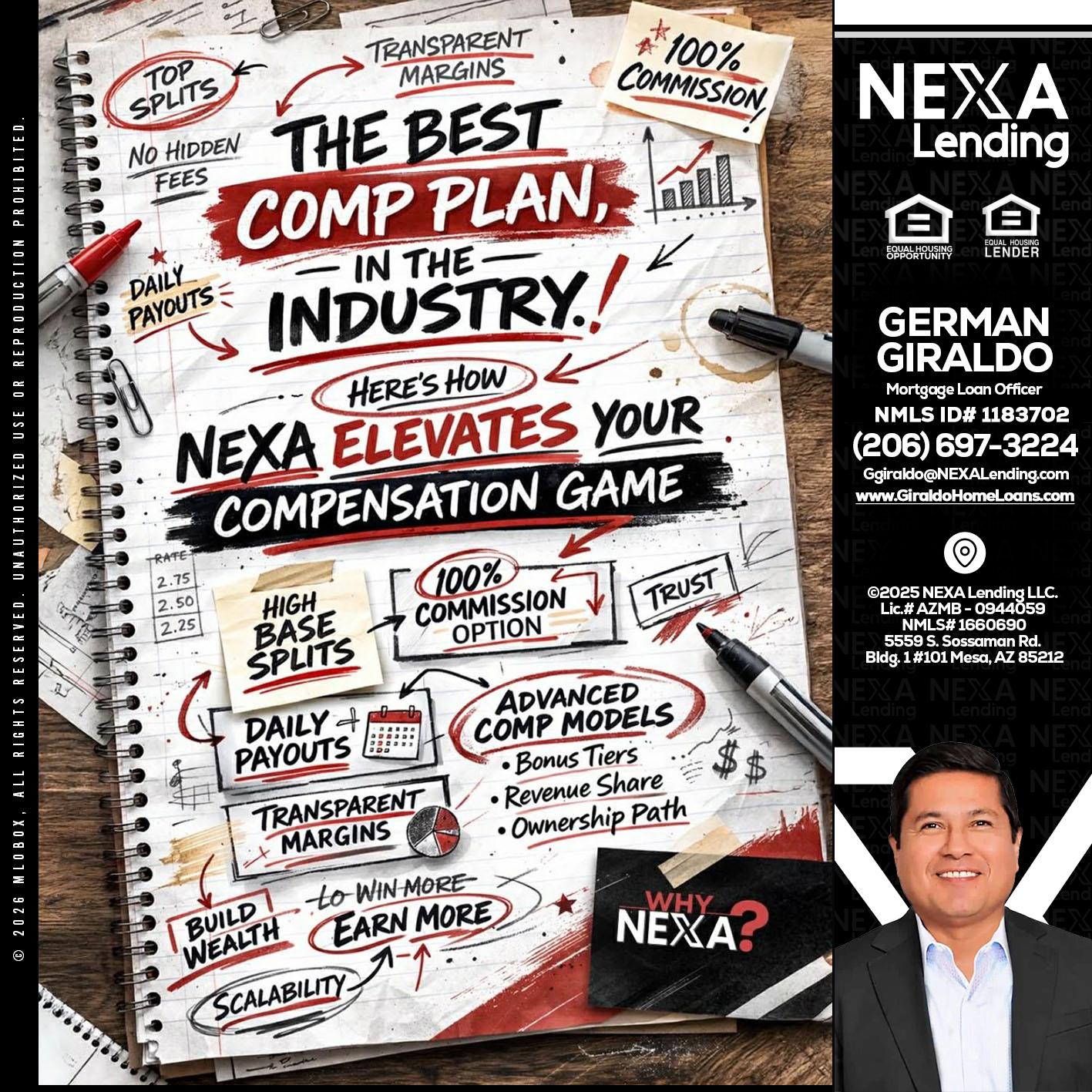 THE BEST COMP - German Giraldo -Mortgage Loan Officer