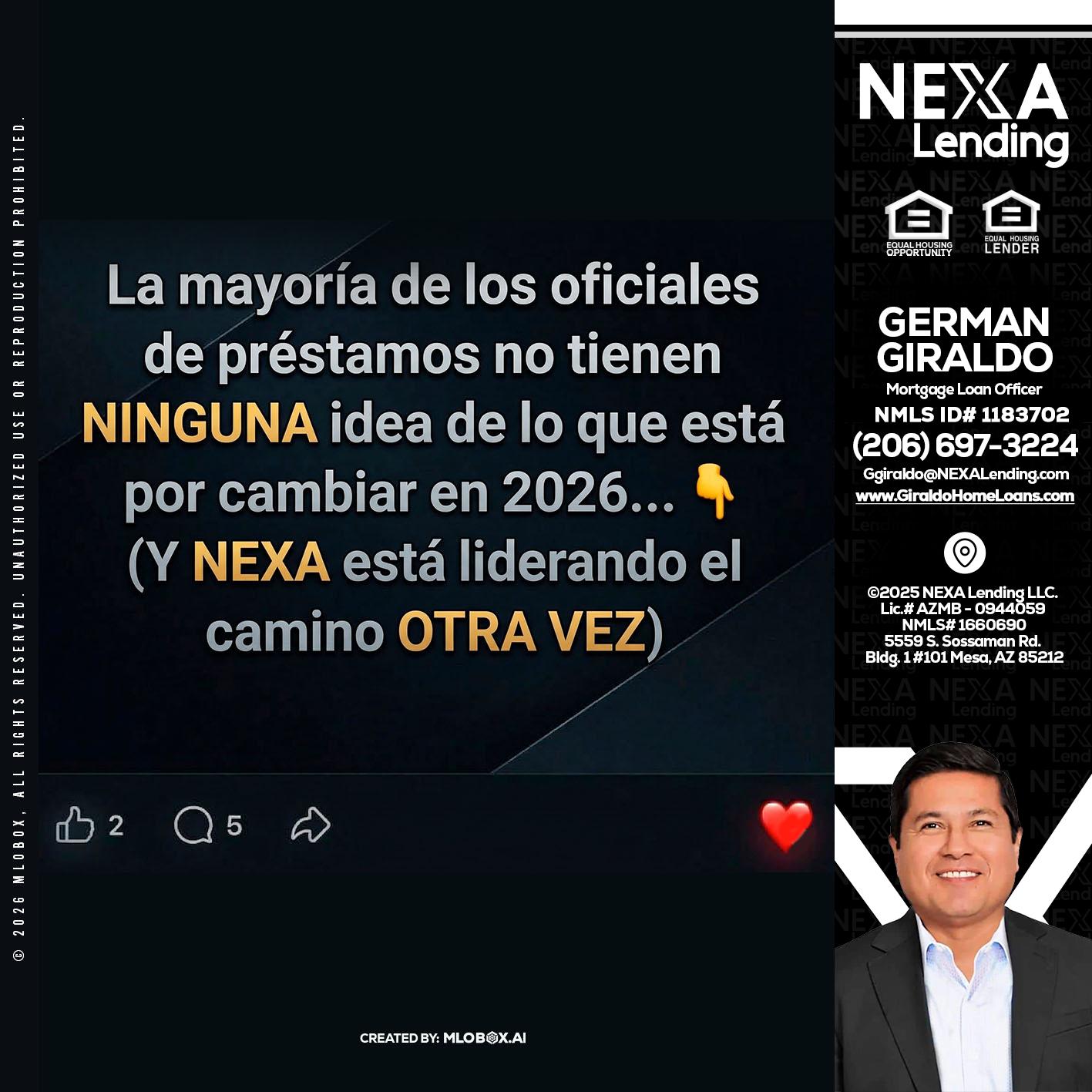 la mayoría de - German Giraldo -Mortgage Loan Officer
