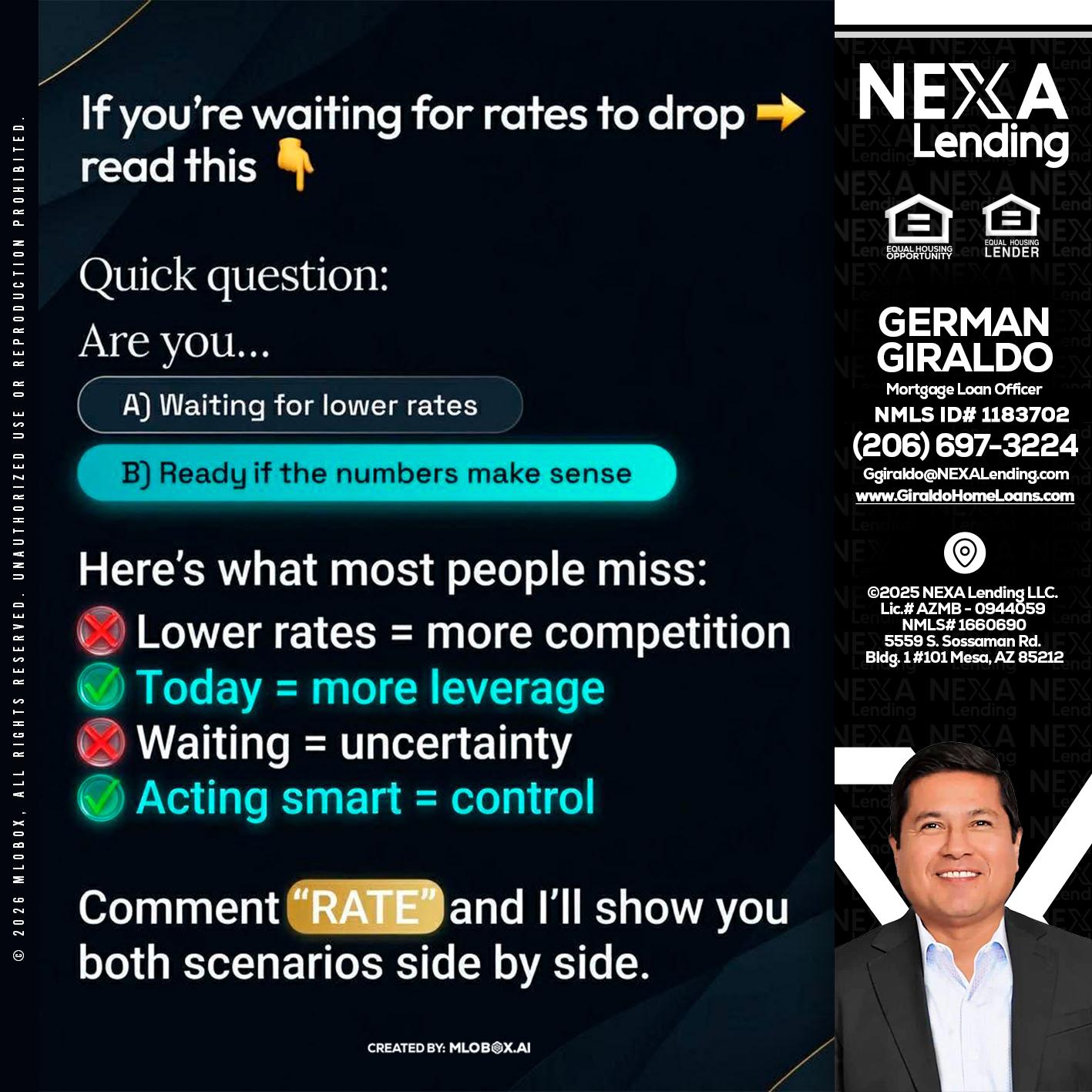 IF YOU ARE - German Giraldo -Mortgage Loan Officer